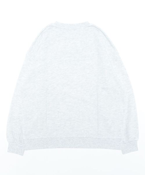 tiptop（ティップトップ）の「裏毛ロゴ刺繍BIGスウェット/トレーナー（スウェット・レディース・アイボリー/グレー/ブルー・FREE）」の13枚目の写真