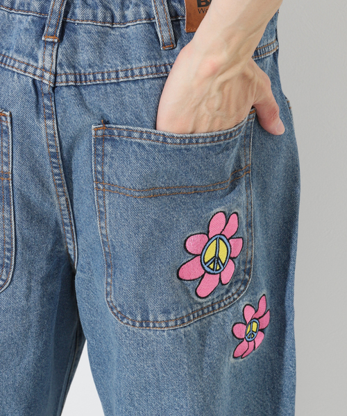 Oriens JOURNAL STANDARD（オリエンス ジャーナルスタンダード）の「【BUTTER GOODS/バターグッズ】 FLOWER DENIM JEANS：デニム（デニムパンツ