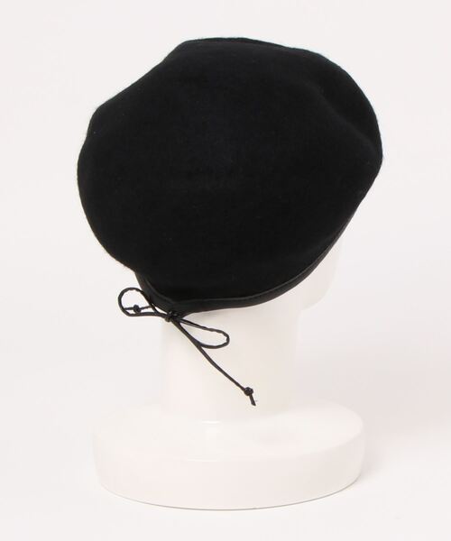 Settimissimo（セッティミッシモ）の「パイピングフェルトベレー帽（ハンチング/ベレー帽・レディース・グレイッシュベージュ/グリーン/ブラック・FREE）」の8枚目の写真