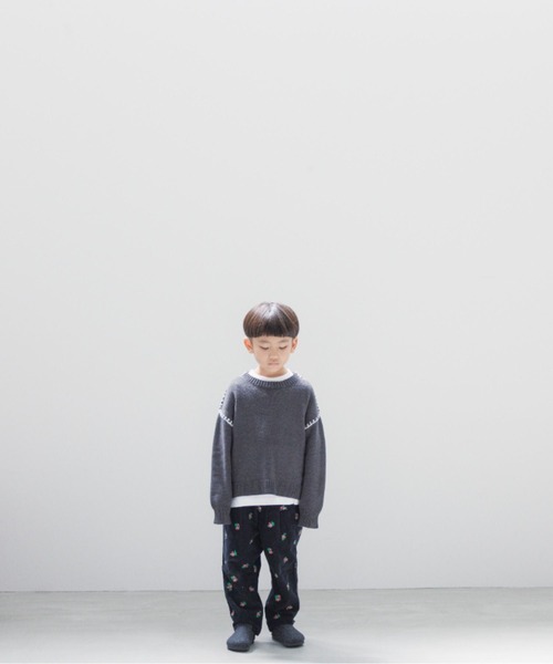 LOWRYS FARM（ローリーズファーム）の「ＩＮＤＩＡＩＳシシュウパンツ　163233（その他パンツ・キッズ・ブラック/ブラウン・110cm/120cm/130cm/140cm/150cm）」の3枚目の写真