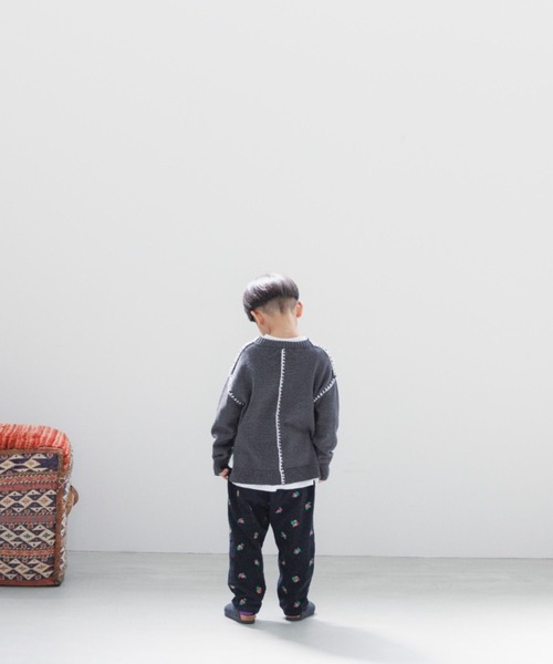 LOWRYS FARM（ローリーズファーム）の「ＩＮＤＩＡＩＳシシュウパンツ　163233（その他パンツ・キッズ・ブラック/ブラウン・110cm/120cm/130cm/140cm/150cm）」の5枚目の写真