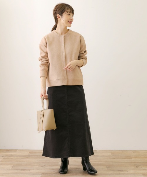 URBAN RESEARCH Sonny Label(アーバンリサーチサニーレーベル)の「ニットメルトンボタン付きカーディガン(カーディガン/ボレロ・レディース・オレンジ/ネイビー/グレー/ライトグレー・FREE)」の20枚目の写真