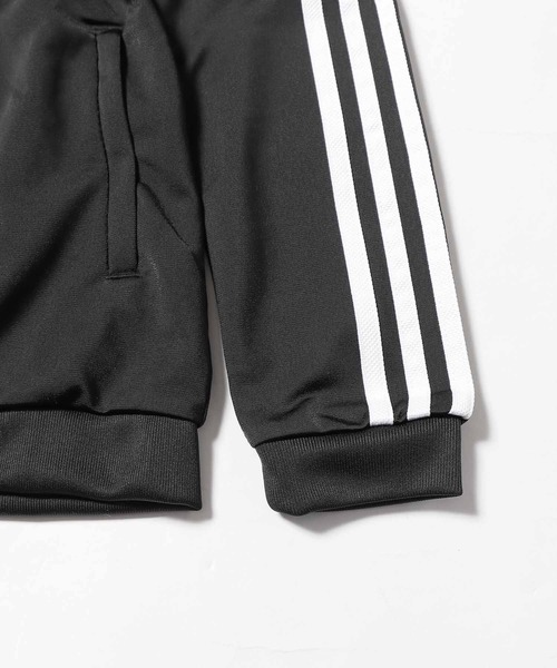 adidas(アディダス)の「adidas/アディダス SST TRACK TOP トラックジャケット(ジャージ・キッズ・ブラック/ブルー・130/160/140/150)」の7枚目の写真