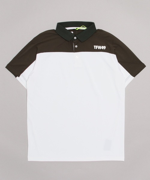 TFW49 SIDE MESH POLO サイズM TFW49 SIDE MESH POLO