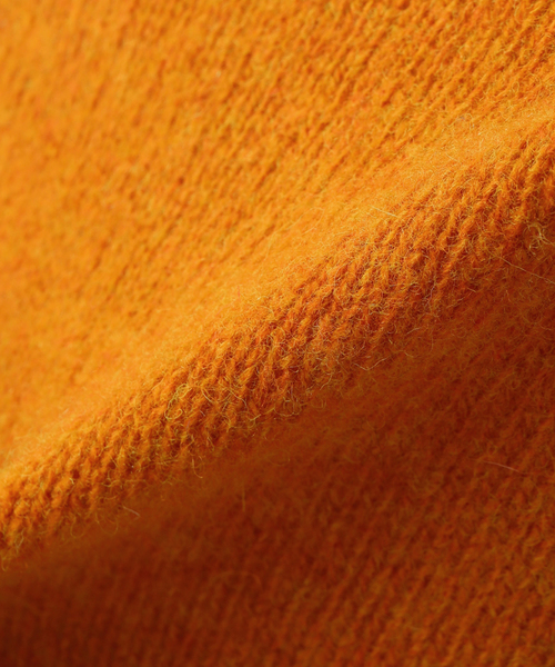 INVERALLAN（インバーアラン）の「【INVERALLAN / インバーアラン】シェットランドクルーネックニット（ニット/セーター・メンズ・ネイビー/イエロー/レッド/オレンジ/コバルトブルー・42/44/46）」の14枚目の写真