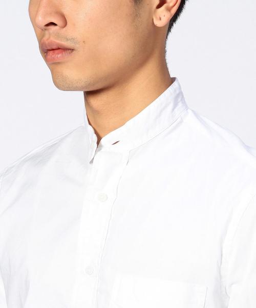 UNITED ARROWS（ユナイテッドアローズ）の「＜GITMAN BROTHERS（ギットマンブラザーズ）＞ UASP ロイヤルオックス バンドカラー シャツ（シャツ/ブラウス・メンズ・ホワイト・15 /14  1/2）」の5枚目の写真