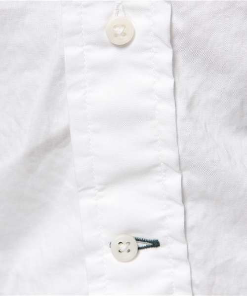 UNITED ARROWS（ユナイテッドアローズ）の「＜GITMAN BROTHERS（ギットマンブラザーズ）＞ UASP ロイヤルオックス バンドカラー シャツ（シャツ/ブラウス・メンズ・ホワイト・15 /14  1/2）」の8枚目の写真