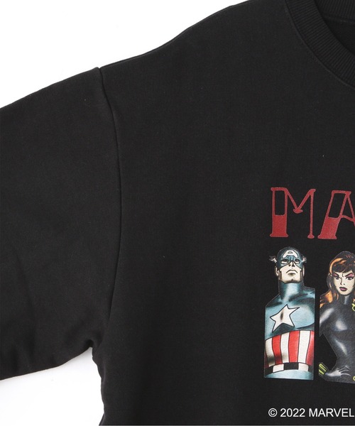 schott(ショット)の「Schott/ショット/MARVEL ALIGNMENT SWEATSHIRT/マーベル アライメント スウェットシャツ(スウェット・メンズ・ブラック/ホワイト・XL/L/M/2XL)」の10枚目の写真