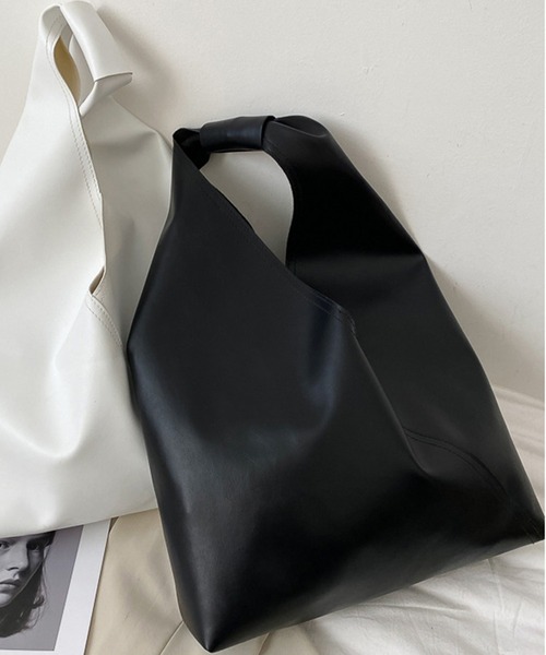 EPICKS（エピックス）の「PUエコトートバッグ（エコバッグ/サブバッグ・レディース・ブラック/ホワイト/ブラウン・F）」の13枚目の写真
