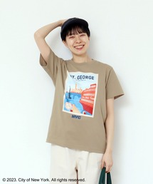 PAR ICI | NYC City Posters プリントTシャツ(Tシャツ/カットソー)