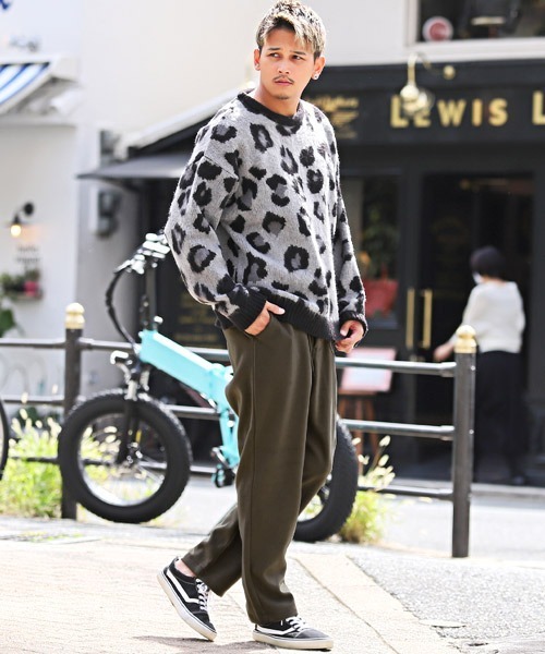 LUXSTYLE(ラグスタイル)の「テックウールパンツ(その他パンツ・メンズ・グリーン/グレイッシュベージュ/ブラック/アイボリー・M/L/XL)」の13枚目の写真