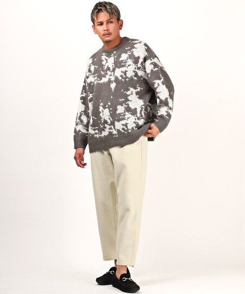 LUXSTYLE(ラグスタイル)の「テックウールパンツ(その他パンツ・メンズ・グリーン/グレイッシュベージュ/ブラック/アイボリー・M/L/XL)」の11枚目の写真