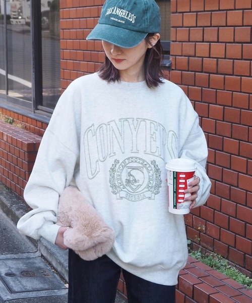 tiptop（ティップトップ）の「【ZOZO限定アイテム】裏起毛カレッジ刺繍