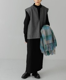 KBF | キーネックベストセットワンピース(ワンピース)