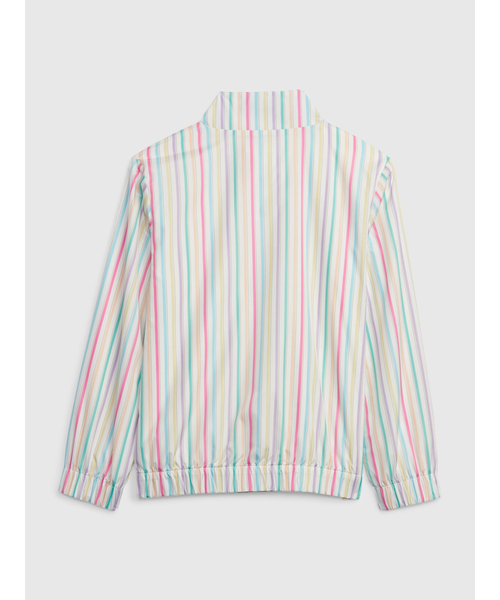 GAP(ギャップ)の「ウィンドブレーカー ジャケット (キッズ)(ナイロンジャケット・キッズ・ネイビー/ピンク/パープル/マルチ・XL/S/M/L/XXL)」の6枚目の写真