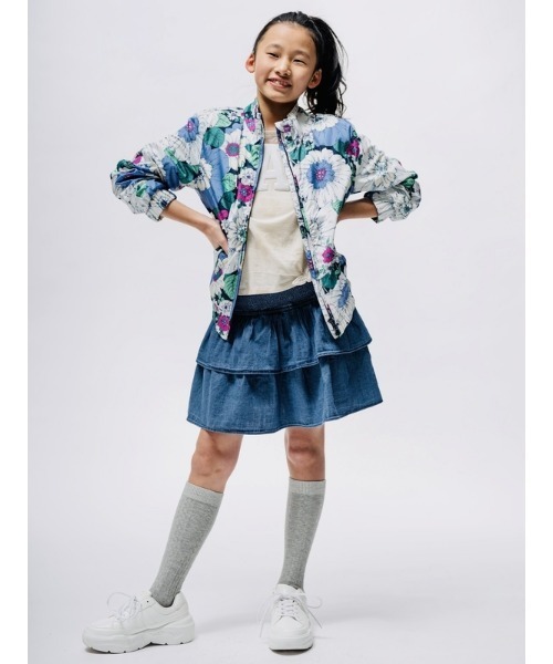 GAP(ギャップ)の「ウィンドブレーカー ジャケット (キッズ)(ナイロンジャケット・キッズ・ネイビー/ピンク/パープル/マルチ・XL/S/M/L/XXL)」の8枚目の写真