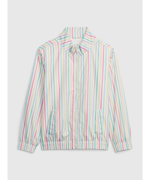 GAP(ギャップ)の「ウィンドブレーカー ジャケット (キッズ)(ナイロンジャケット・キッズ・ネイビー/ピンク/パープル/マルチ・XL/S/M/L/XXL)」の12枚目の写真