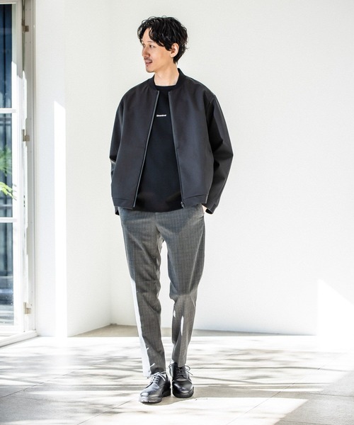 GLOBAL WORK(グローバルワーク)の「プロテックリブブルゾン/163815(ブルゾン・メンズ・ホワイト/ブラック・SMALL/MEDIUM/LARGE)」の17枚目の写真