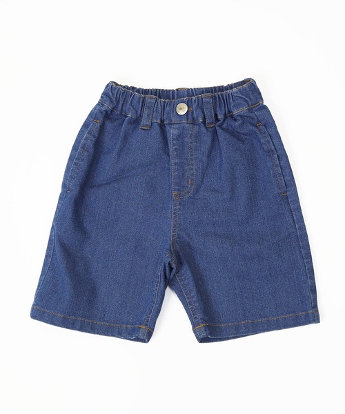DILASH（ディラッシュ）の「ストレッチデニム パンツ(4.5分丈)（デニムパンツ・キッズ・サックスブルー/ネイビー/ブルー・90/100/140/120/110/130/80）」の6枚目の写真