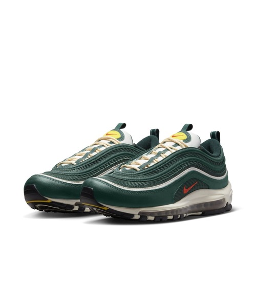 NIKE（ナイキ）の「ナイキ エア マックス 97 SE メンズシューズ / Nike Air Max 97 SE Men's Shoes＜24-30cm 展開＞（スニーカー・メンズ・グリーン・28/28.5/27/26.5/24.5/25/24/30/27.5/25.5/29/26/29.5）」の2枚目の写真