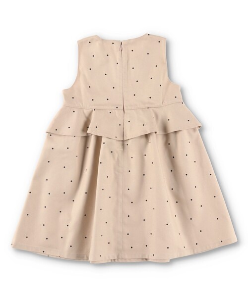 BRANSHES（ブランシェス）の「【プチキメ服】ジャンパースカート（ジャンパースカート・キッズ・グレー/ピンクベージュ・130/110/120/100/90）」の12枚目の写真