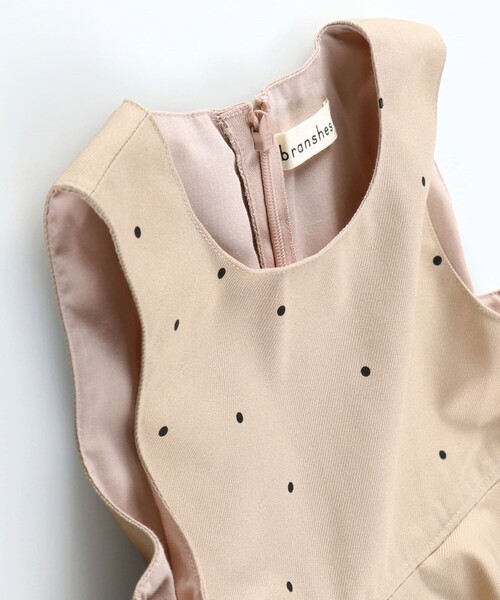 BRANSHES（ブランシェス）の「【プチキメ服】ジャンパースカート（ジャンパースカート・キッズ・グレー/ピンクベージュ・130/110/120/100/90）」の20枚目の写真