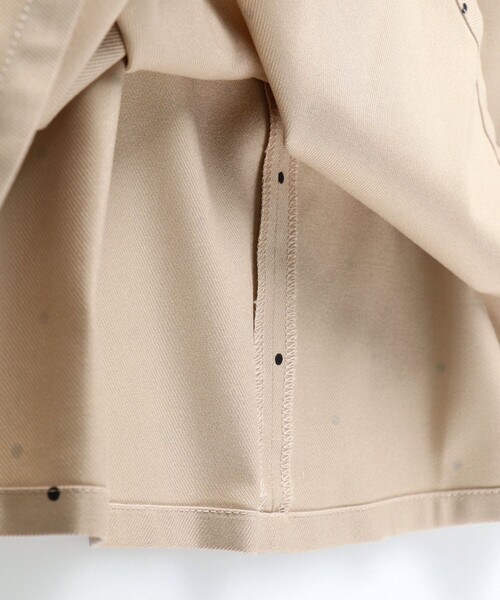 BRANSHES（ブランシェス）の「【プチキメ服】ジャンパースカート（ジャンパースカート・キッズ・グレー/ピンクベージュ・130/110/120/100/90）」の9枚目の写真