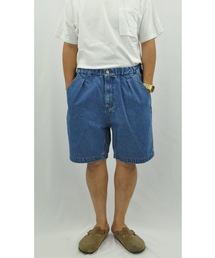 AUTHEN（オーセン）の「【AUTHEN】オーセン/ エッセンシャル　デニム　メンズ　ワイドレッグ　ショーツ（デニムパンツ）」