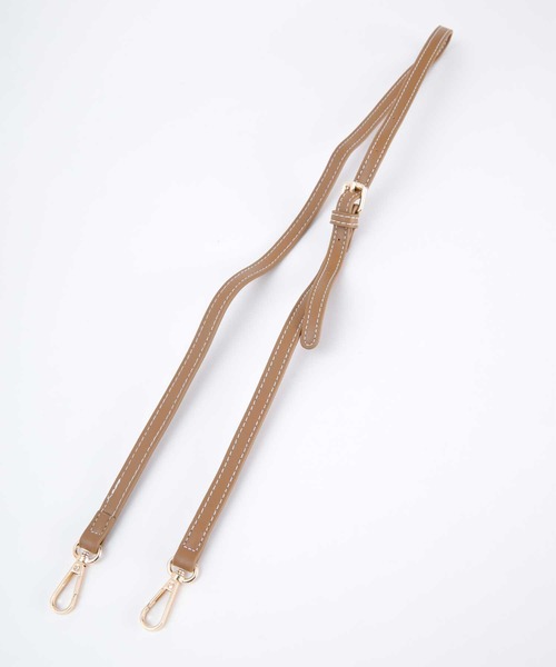 titivate(ティティベイト)の「バイカラーキャンバスバッグ(ショルダーバッグ・レディース・ブラウン/ブラック・FREE)」の19枚目の写真