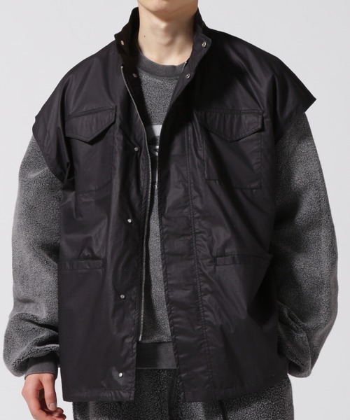 DANKE SCHON(ダンケシェーン)の「DankeSchon/ダンケシェーン/60s PAPERCOTING VEST(ベスト・メンズ・ブラック・M/L)」の1枚目の写真