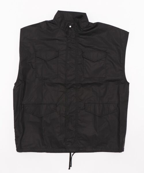 DANKE SCHON(ダンケシェーン)の「DankeSchon/ダンケシェーン/60s PAPERCOTING VEST(ベスト・メンズ・ブラック・M/L)」の4枚目の写真