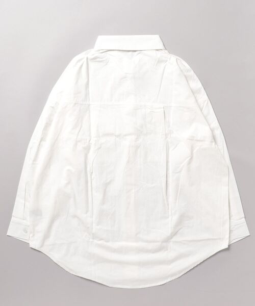 reca（レカ）の「コットンミリタリーシャツ（シャツ/ブラウス・レディース・オフホワイト/カーキ/ブルー・FREE）」の4枚目の写真