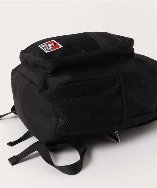 BEN DAVIS(ベンデイビス)の「【BEN DAVIS】MESH XL PACK CL-Ⅱ 32L(バックパック/リュック・メンズ・ブラック×グリーン/ブラック×ホワイト/ブラック×レッド・FREE)」の4枚目の写真
