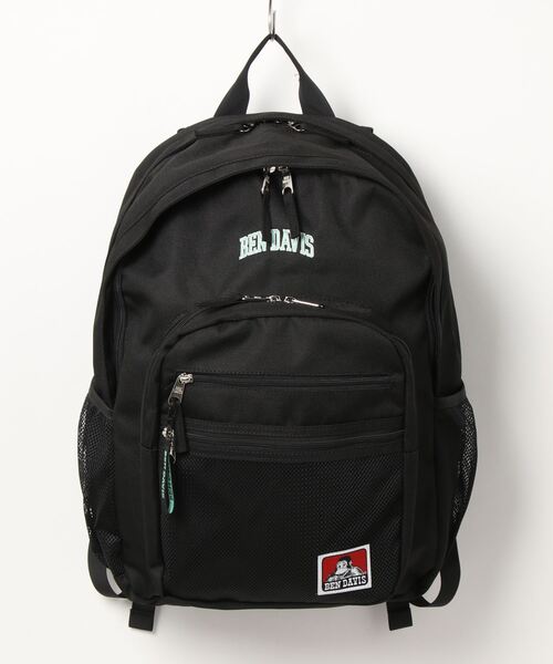 BEN DAVIS(ベンデイビス)の「【BEN DAVIS】MESH XL PACK CL-Ⅱ 32L(バックパック/リュック・メンズ・ブラック×グリーン/ブラック×ホワイト/ブラック×レッド・FREE)」の19枚目の写真