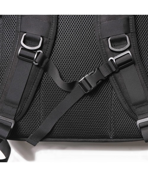 BEN DAVIS(ベンデイビス)の「【BEN DAVIS】MESH XL PACK CL-Ⅱ 32L(バックパック/リュック・メンズ・ブラック×グリーン/ブラック×ホワイト/ブラック×レッド・FREE)」の13枚目の写真