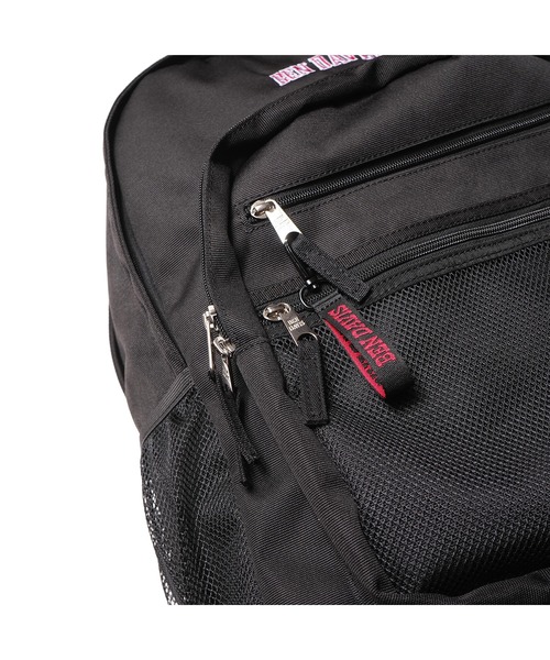 BEN DAVIS(ベンデイビス)の「【BEN DAVIS】MESH XL PACK CL-Ⅱ 32L(バックパック/リュック・メンズ・ブラック×グリーン/ブラック×ホワイト/ブラック×レッド・FREE)」の15枚目の写真