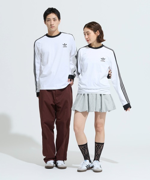 old adidas アディダス　ロンＴ　ビンテージ　フェード 90s USA製 常田大希 adidas アディダス ロンT 両面プリント 反転
