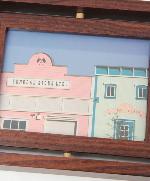 BAYFLOW（ベイフロー）の「BFクルクルフォトフレームL（フォトフレーム・レディース・ブラウン・0）」の4枚目の写真