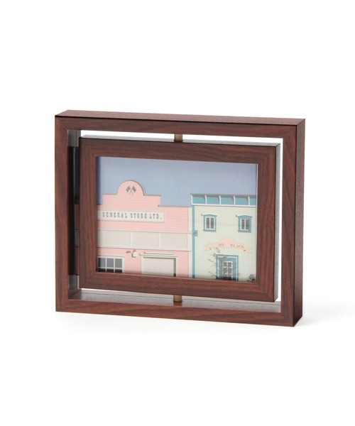 BAYFLOW（ベイフロー）の「BFクルクルフォトフレームL（フォトフレーム・レディース・ブラウン・0）」の11枚目の写真