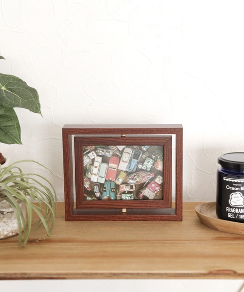 BAYFLOW（ベイフロー）の「BFクルクルフォトフレームL（フォトフレーム・レディース・ブラウン・0）」の12枚目の写真