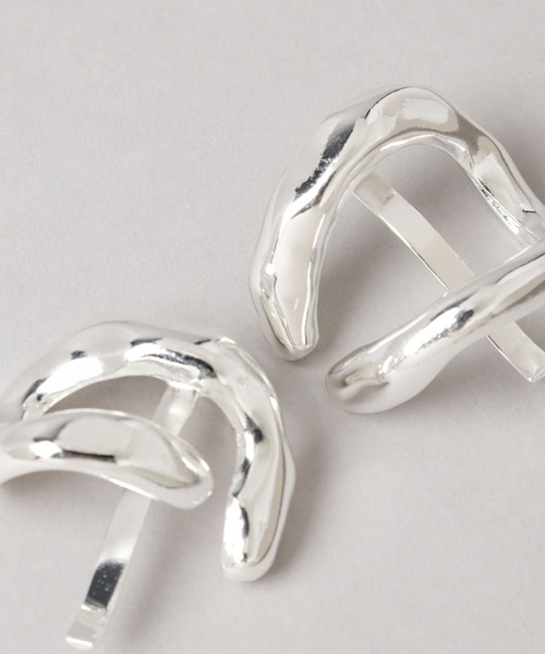 HARE（ハレ）の「2Pヘンケイメタルヘアカフ(HARE)（その他ヘアアクセサリー・レディース・シルバー・FREE）」の7枚目の写真