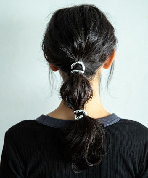 HARE（ハレ）の「2Pヘンケイメタルヘアカフ(HARE)（その他ヘアアクセサリー・レディース・シルバー・FREE）」の11枚目の写真