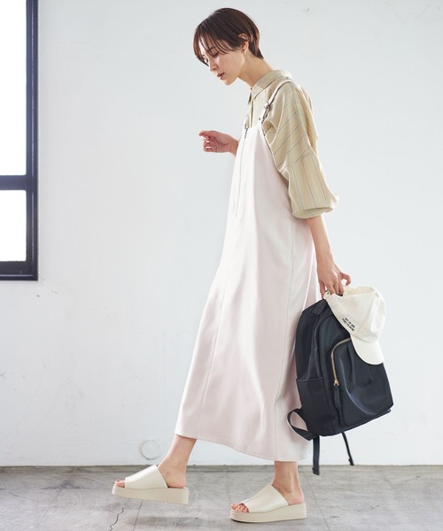 LEPSIM（レプシィム）の「サラキレポンチョ長袖シャツ　163572（シャツ/ブラウス・レディース・ブルー系その他/オレンジ/グレー系その他/ブルー/ホワイト/ベージュ系その他・FREE）」の13枚目の写真