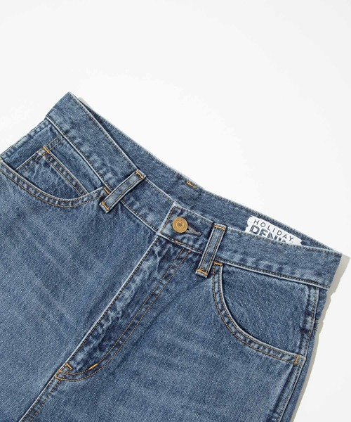 styles(スタイルス)の「HOLIDAY HIGH WAIST BELL-BOTTOM DENIM PANTS 22102840(デニムパンツ・メンズ・ブルー・2/4)」の10枚目の写真