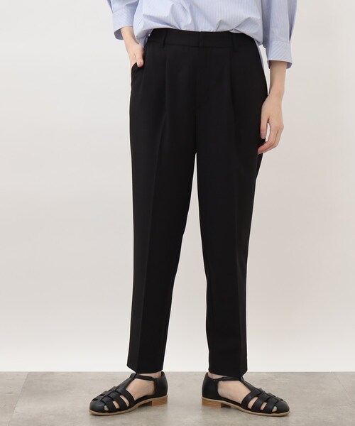 grove（グローブ）の「◆ドライタッチですっきりはける!マイベストパンツ（その他パンツ・レディース・ブラック/キャメル/アイボリー・03/02/01/04/05）」の2枚目の写真