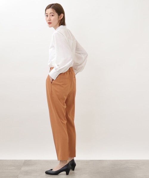 grove（グローブ）の「◆ドライタッチですっきりはける!マイベストパンツ（その他パンツ・レディース・ブラック/キャメル/アイボリー・03/02/01/04/05）」の22枚目の写真