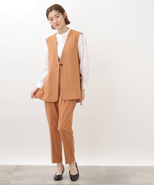 grove（グローブ）の「◆ドライタッチですっきりはける!マイベストパンツ（その他パンツ・レディース・ブラック/キャメル/アイボリー・03/02/01/04/05）」の20枚目の写真