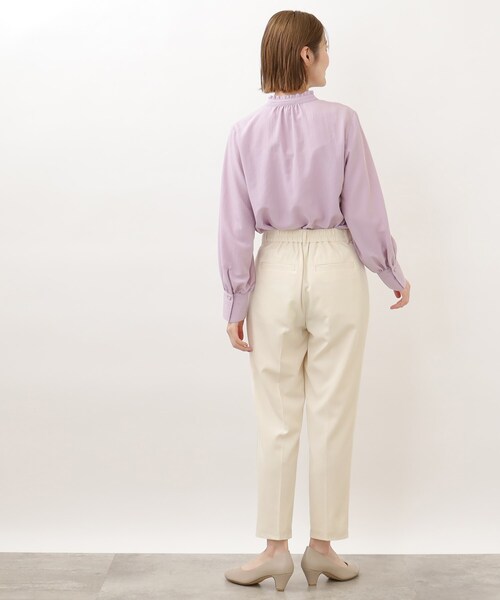 grove（グローブ）の「◆ドライタッチですっきりはける!マイベストパンツ（その他パンツ・レディース・ブラック/キャメル/アイボリー・03/02/01/04/05）」の14枚目の写真