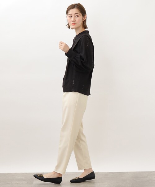 grove（グローブ）の「◆ドライタッチですっきりはける!マイベストパンツ（その他パンツ・レディース・ブラック/キャメル/アイボリー・03/02/01/04/05）」の12枚目の写真