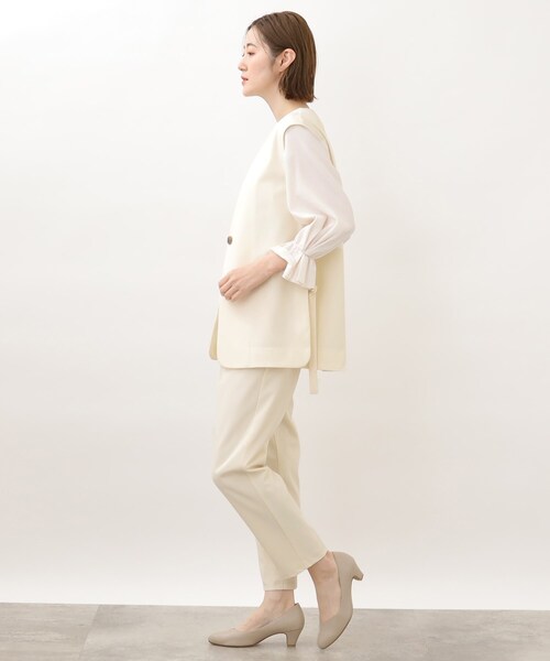 grove（グローブ）の「◆ドライタッチですっきりはける!マイベストパンツ（その他パンツ・レディース・ブラック/キャメル/アイボリー・03/02/01/04/05）」の10枚目の写真